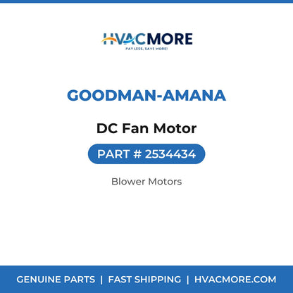 Goodman-Amana DC Fan Motor 2534434