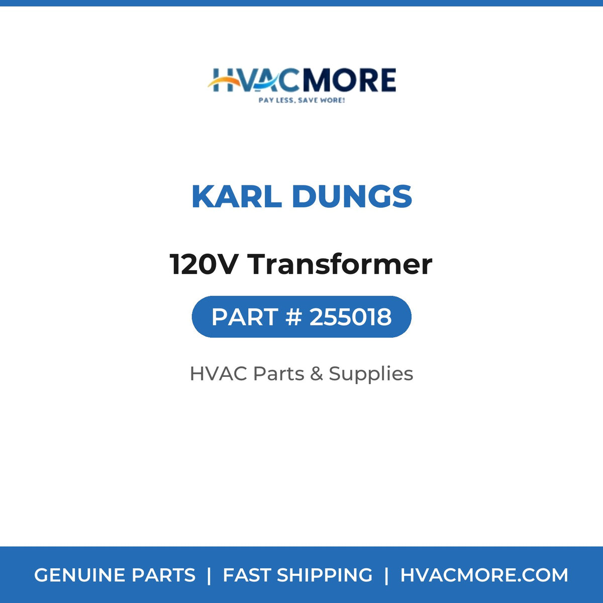 Karl Dungs 120V Transformer 255018