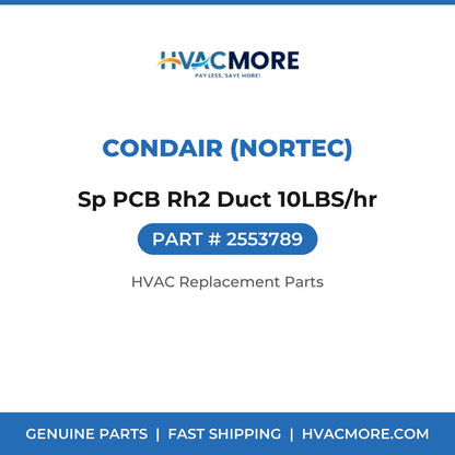 Condair (Nortec) Sp PCB Rh2 Duct 10LBS/hr 2553789