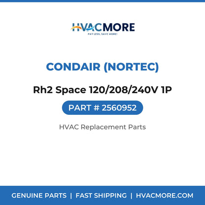 Condair (Nortec) Rh2 Space 120/208/240V 1P 2560952