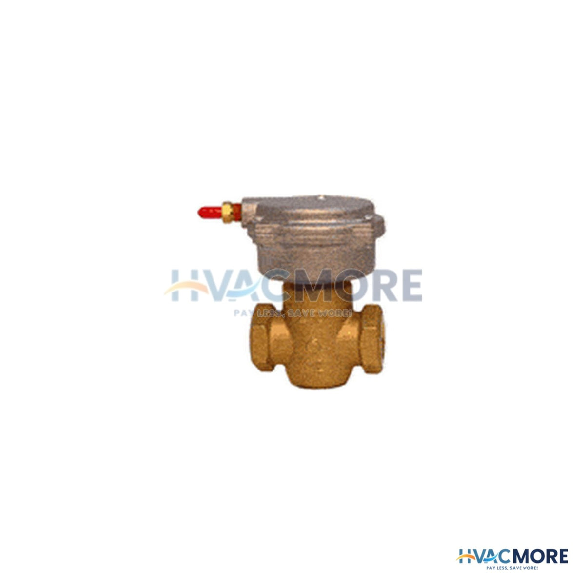 Siemens 1/2" F x F 2-WAY Normally Open Valve Assembly, 3-8 PSI, 2.5 Cv 257-02038