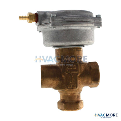 Siemens 1/2" F x F 3-WAY, Mixing, Linear Mixing Valve 3-8 PSI, 4.0 Cv 257-02069B