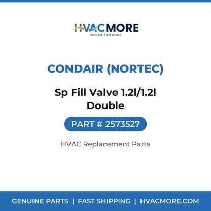 Condair (Nortec) Sp Fill Valve 1.2l/1.2l Double 2573527