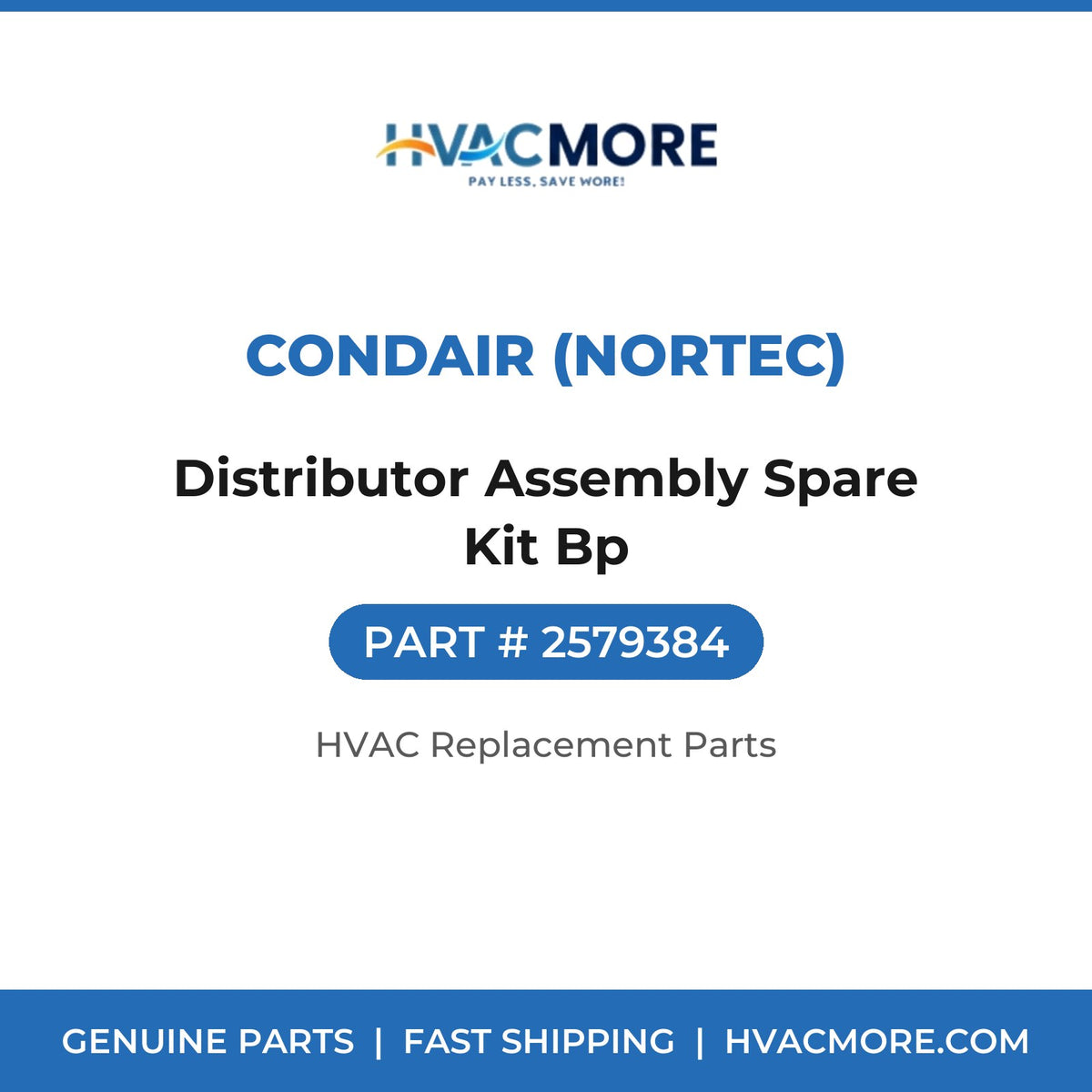 Condair (Nortec) Distributor Assembly Spare Kit Bp 2579384