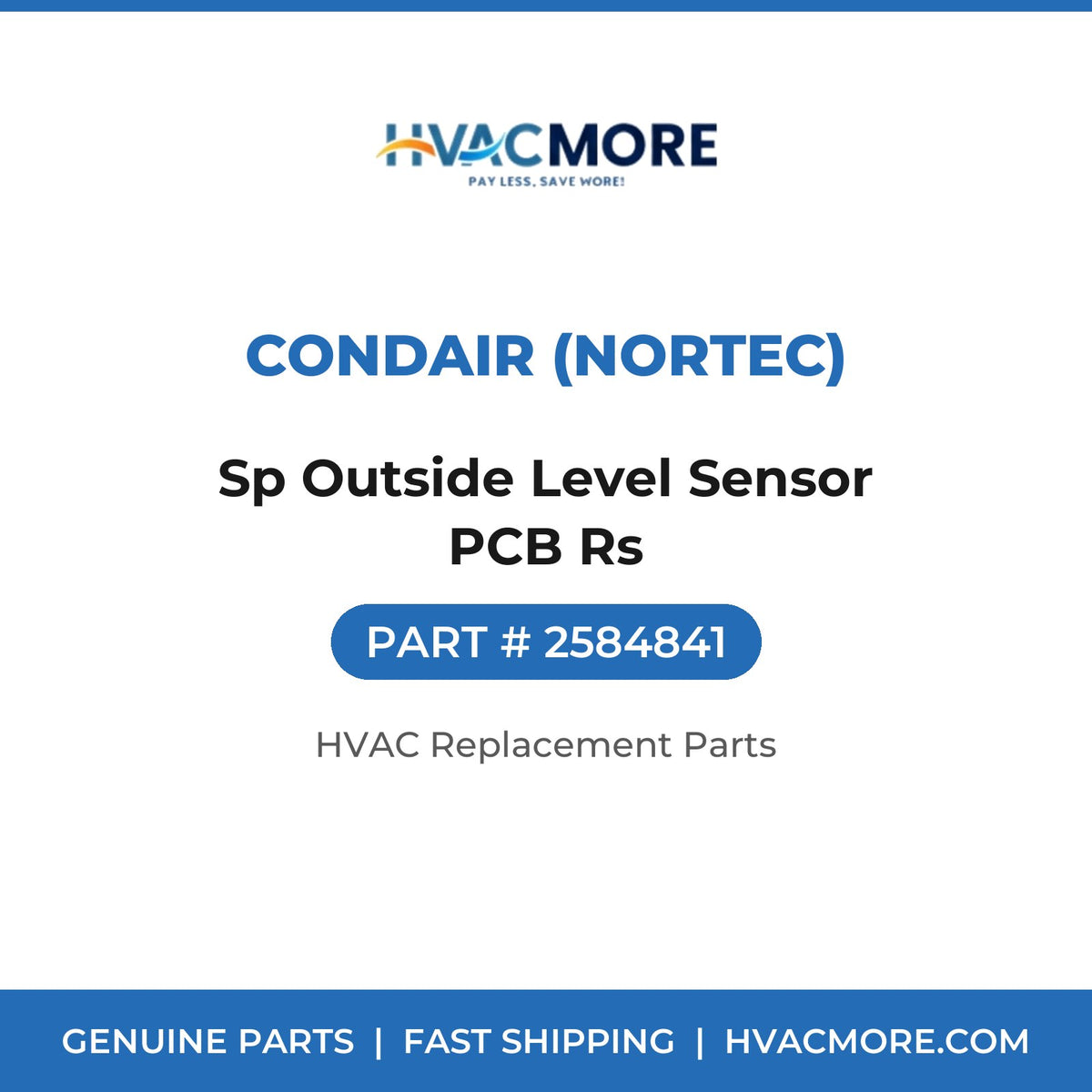 Condair (Nortec) Sp Outside Level Sensor PCB Rs 2584841