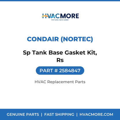 Condair (Nortec) Sp Tank Base Gasket Kit, Rs 2584847