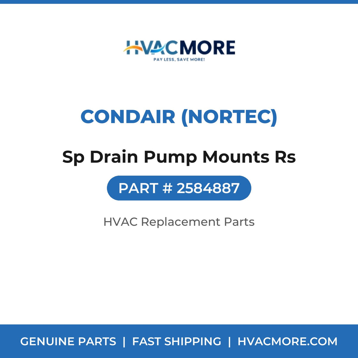Condair (Nortec) Sp Drain Pump Mounts Rs 2584887