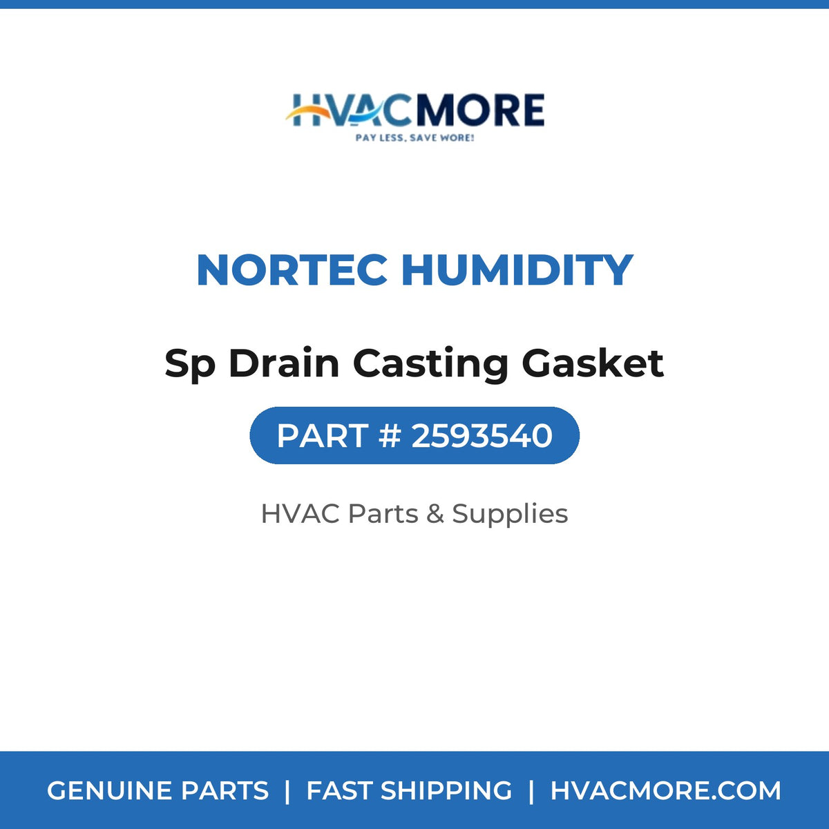 Nortec Humidity Sp Drain Casting Gasket 2593540