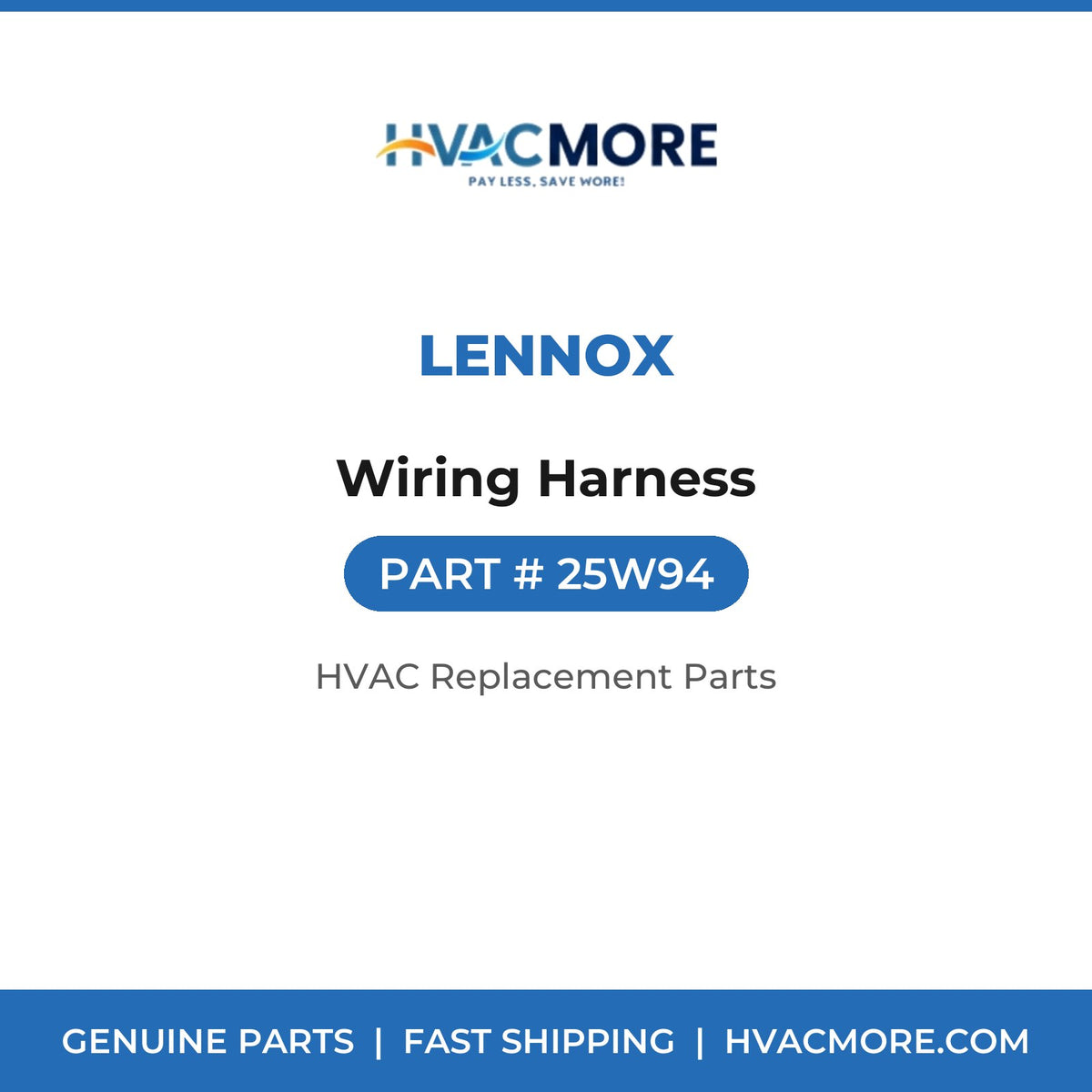 Lennox Wiring Harness 25W94