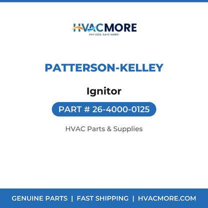 Patterson-Kelley Ignitor 26-4000-0125