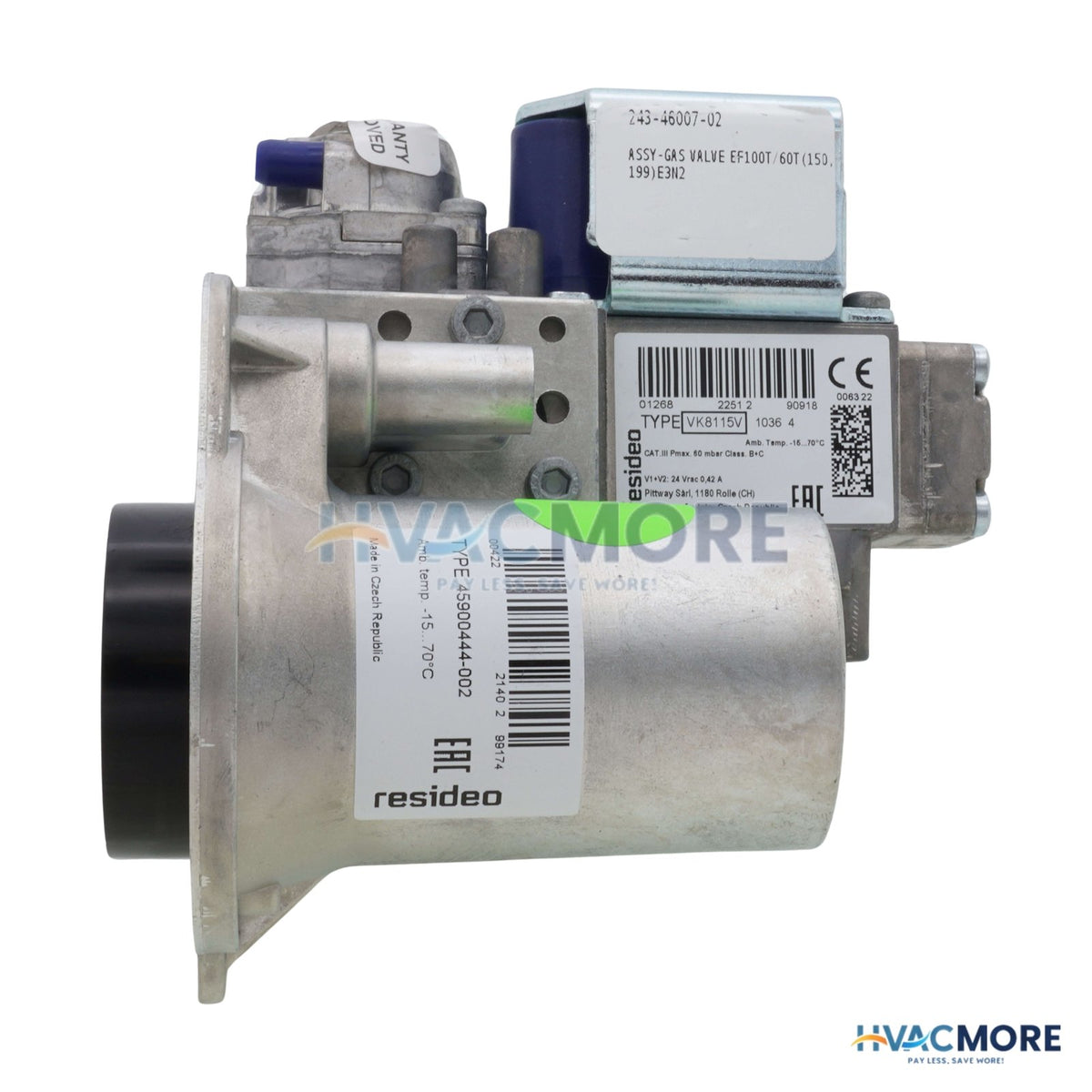 Bradford White Natural Gas Valve 265-46007-02
