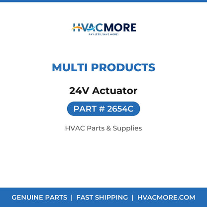 Multi Products 24V Actuator 2654C