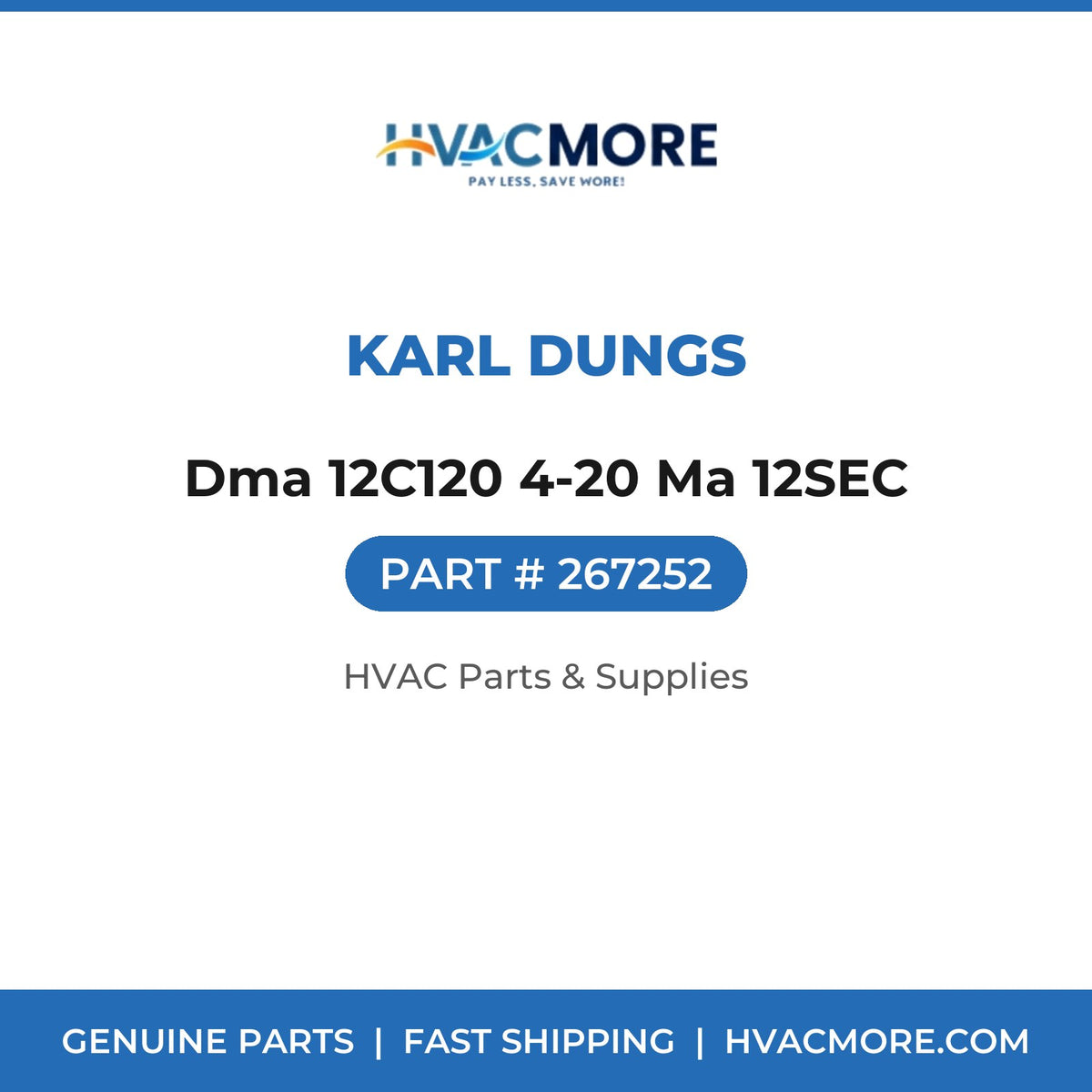 Karl Dungs Dma 12C120 4-20 Ma 12SEC 267252