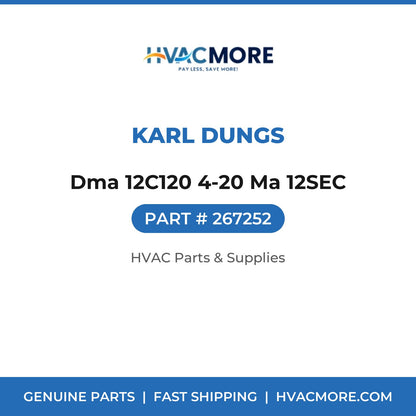 Karl Dungs Dma 12C120 4-20 Ma 12SEC 267252