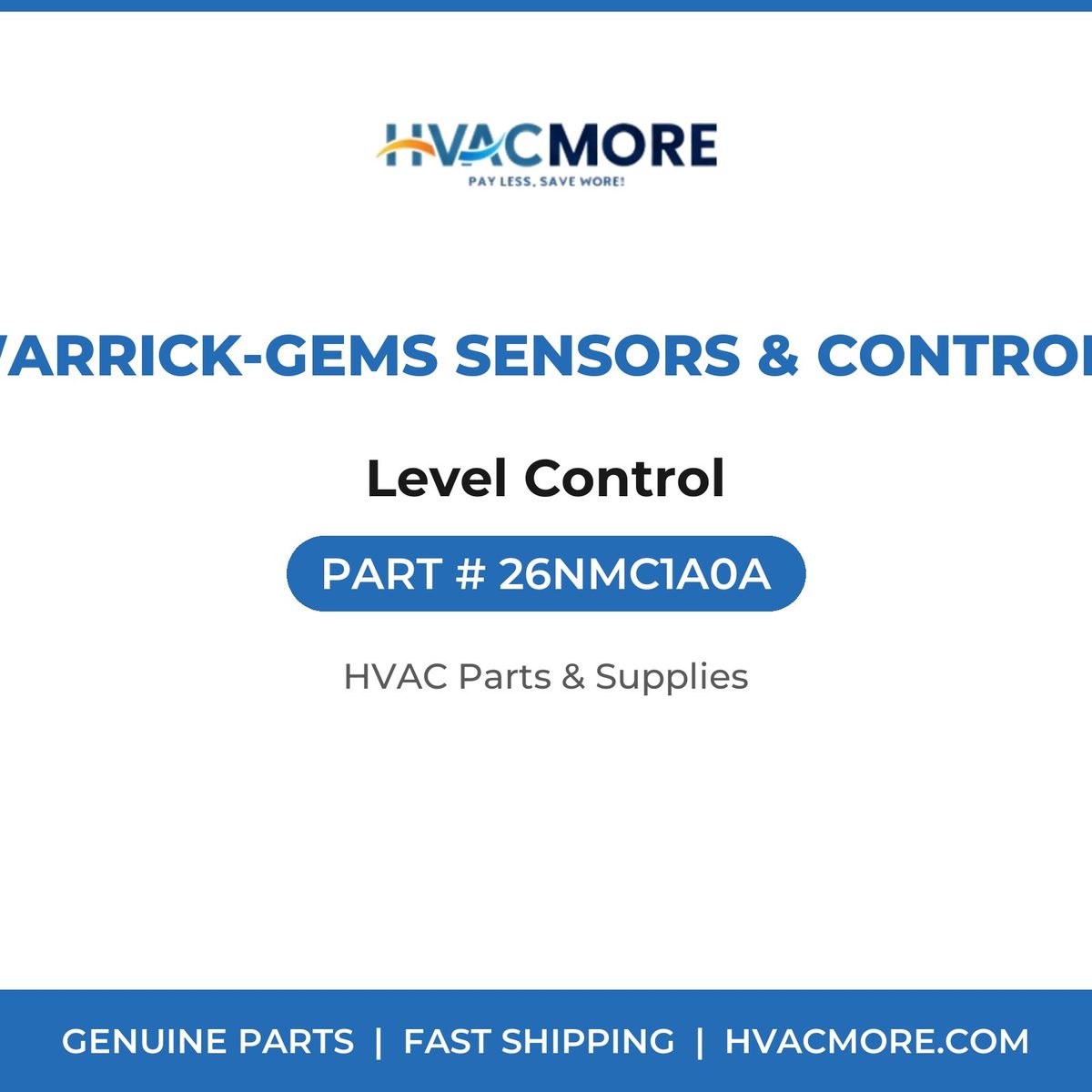 Warrick-Gems Sensors & Controls Level Control 26NMC1A0A