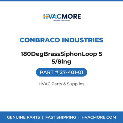 Conbraco Industries 180DegBrassSiphonLoop 5 5/8lng 27-401-01