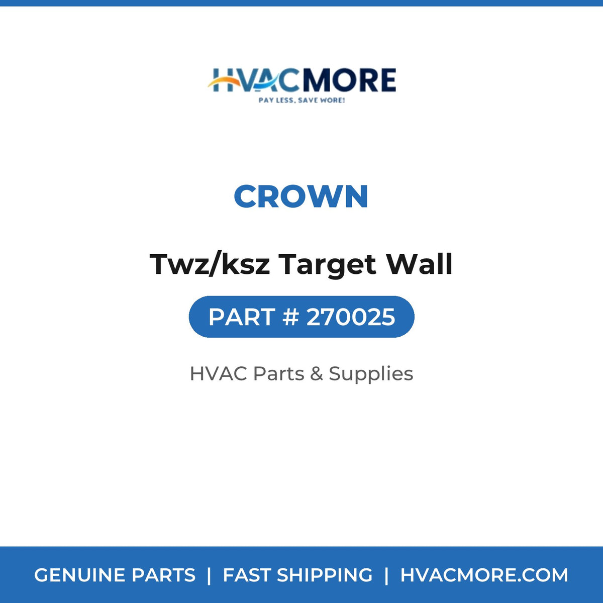 Crown Twz/ksz Target Wall 270025