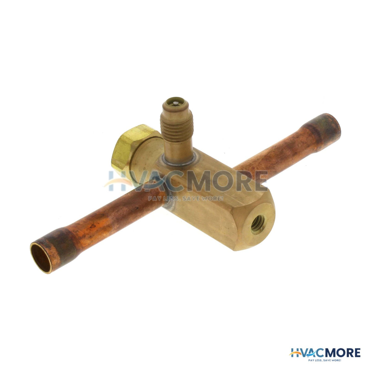 Parker Hannifin 3/8" ODF QL171R-06-06 with Right Hand Access Fitting Service Valve 278395-061