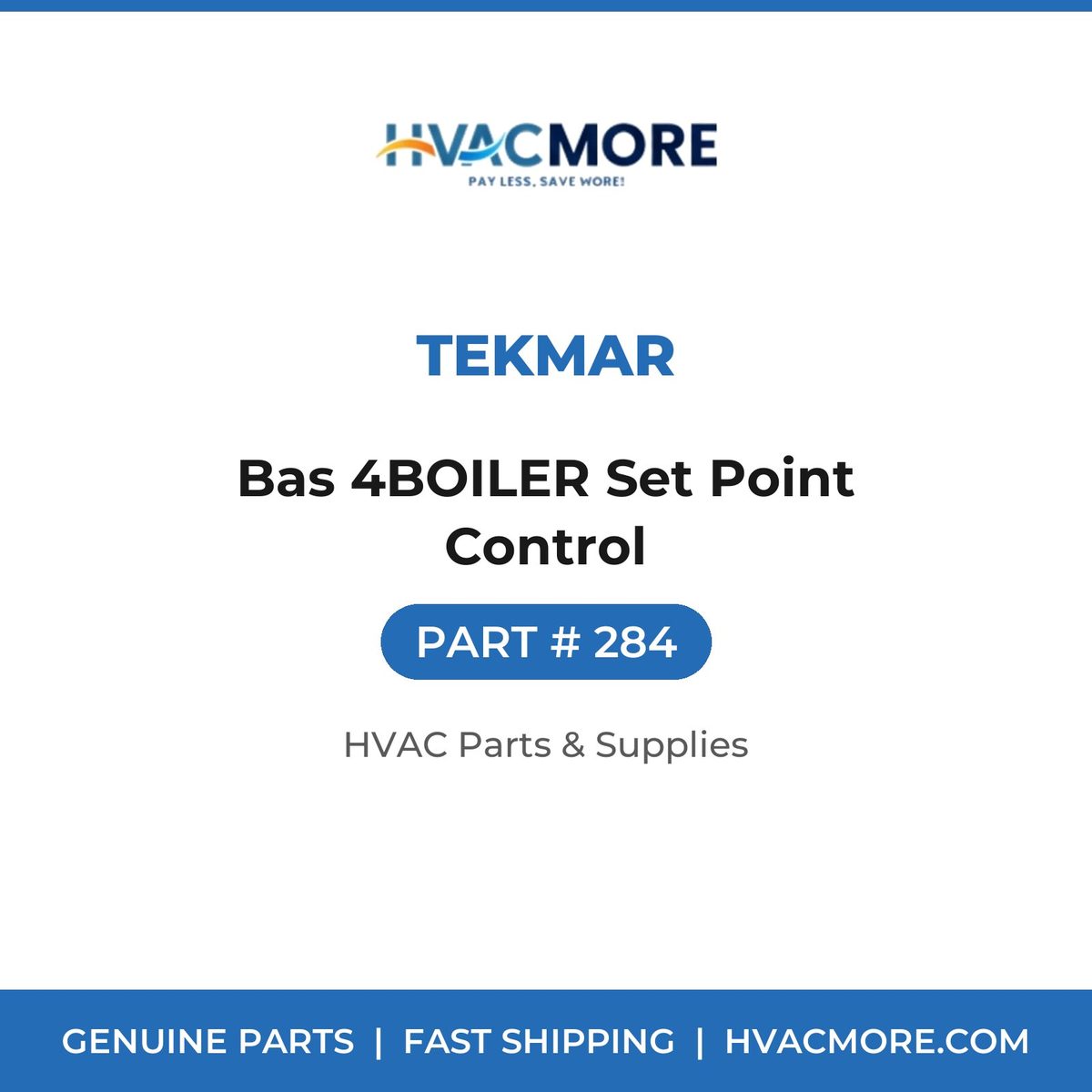 tekmar Bas 4BOILER Set Point Control 284