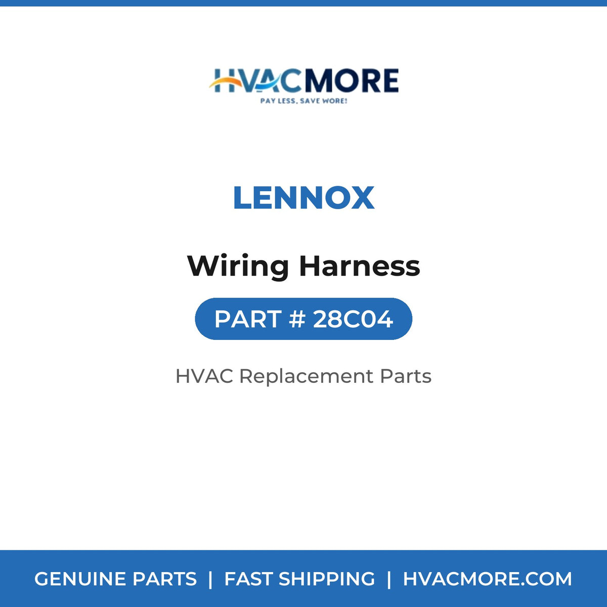 Lennox Wiring Harness 28C04