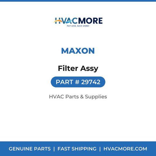 Maxon Filter Assy 29742