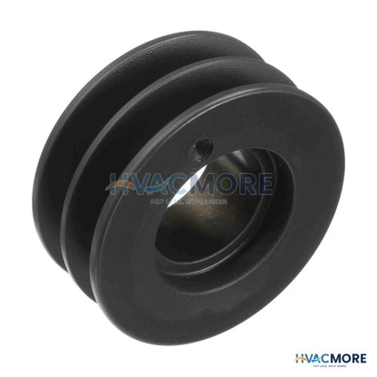 Browning 2 Groove Cast Iron Split Taper Sheave, A, B Belt 4.15" OD 2TB38