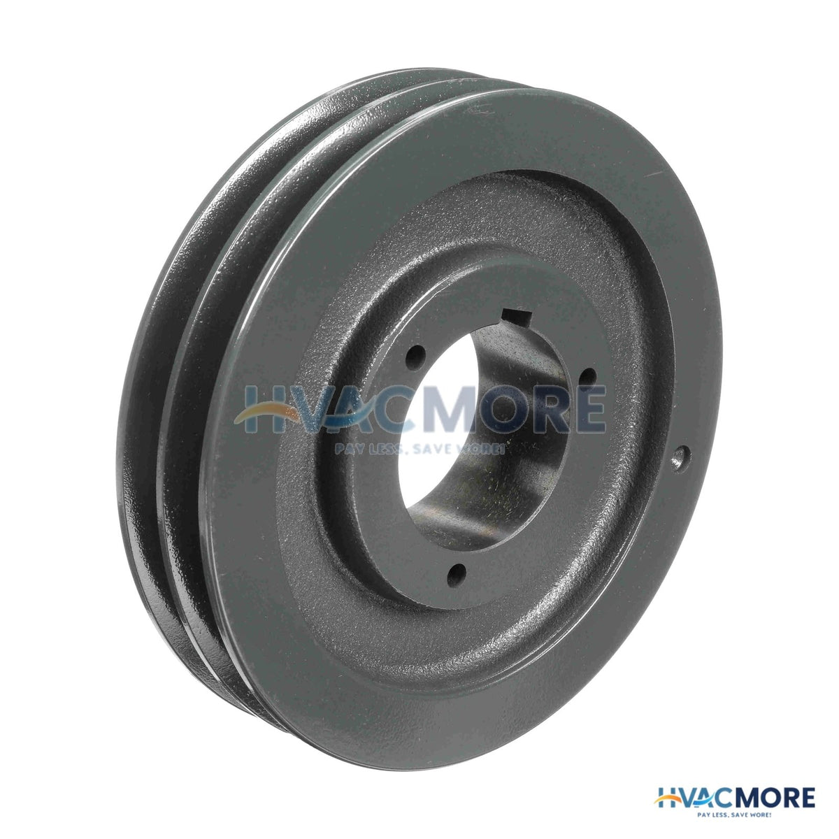 Browning 2 Groove Cast Iron Split Taper Sheave, A, B Belt 8.35" OD 2TB80