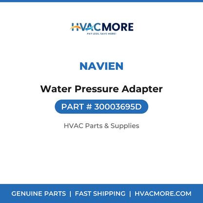 Navien Water Pressure Adapter 30003695D