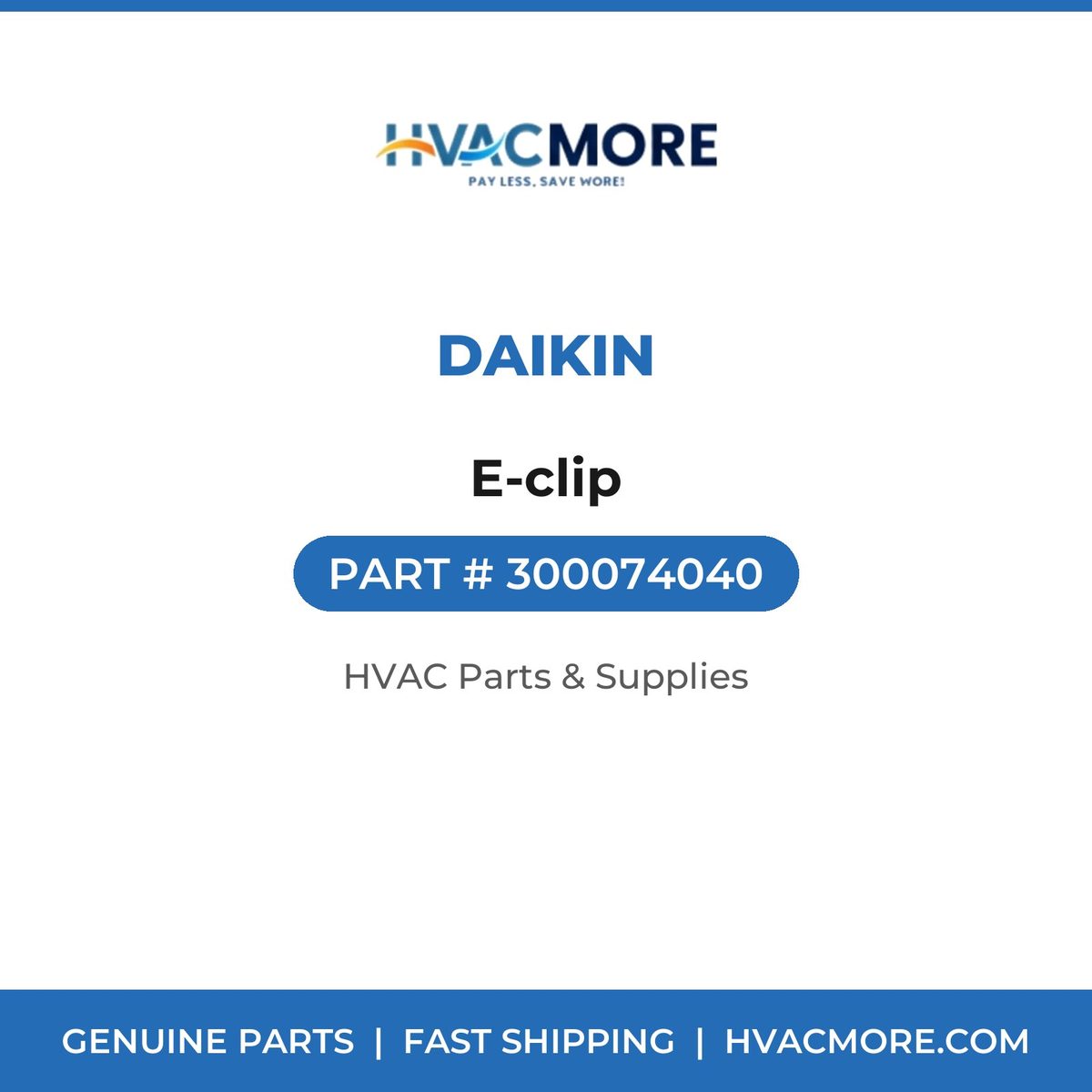 Daikin E-clip 300074040