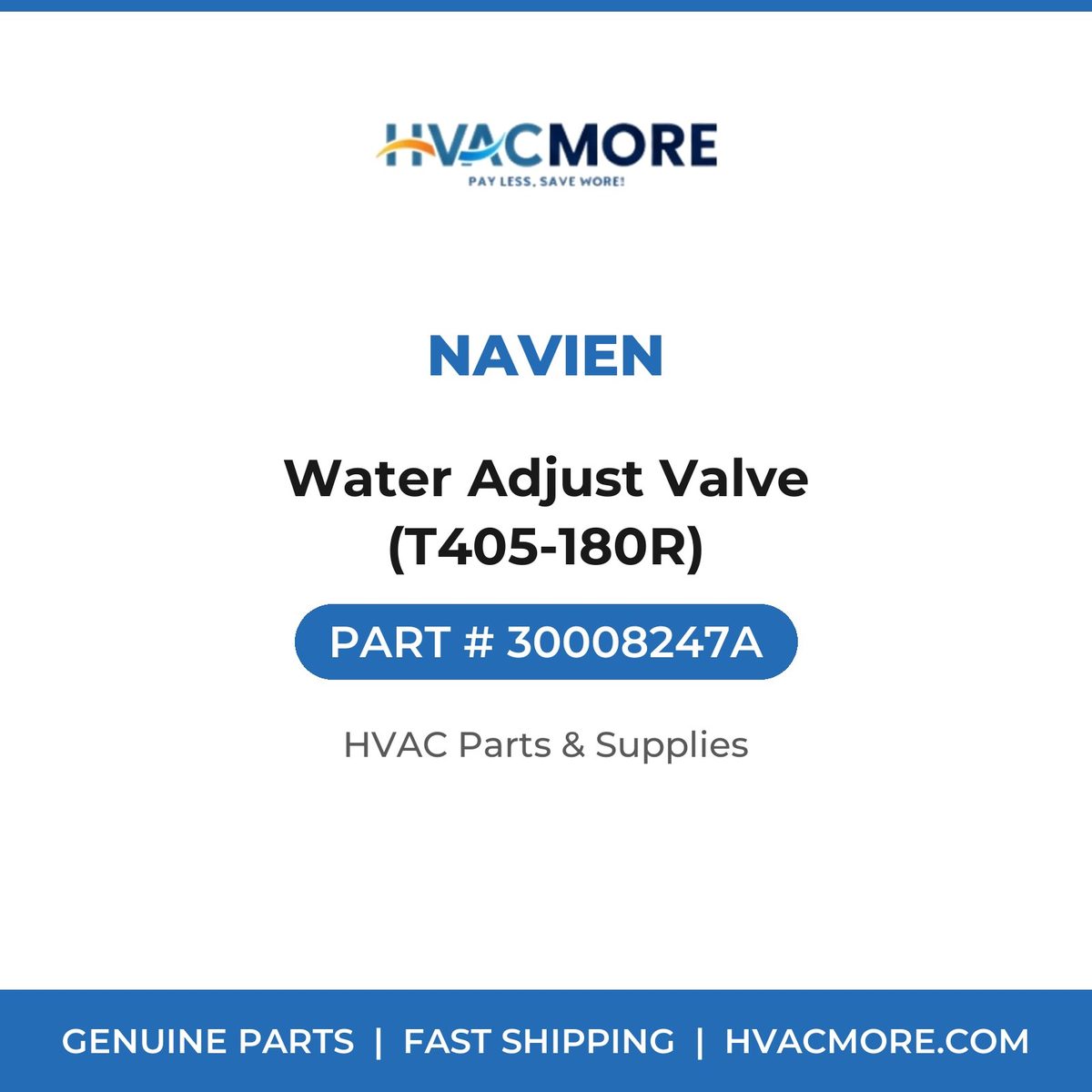 Navien Water Adjust Valve (T405-180R) 30008247A