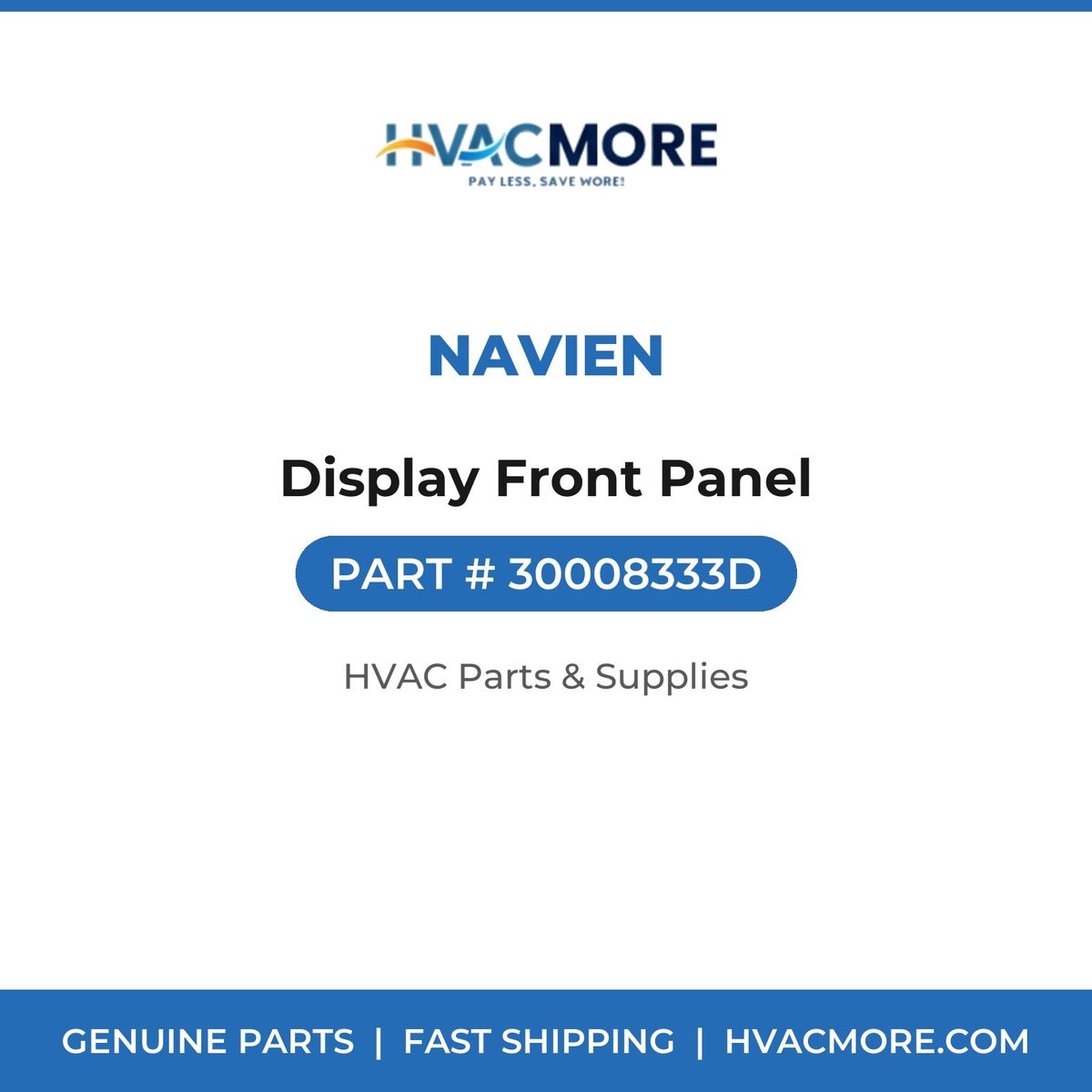 Navien Display Front Panel 30008333D