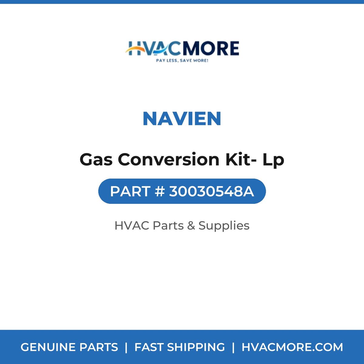 Navien Gas Conversion Kit- Lp 30030548A