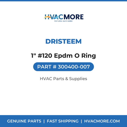 DriSteem 1" #120 Epdm O Ring 300400-007