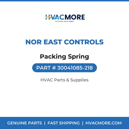 Nor East Controls Packing Spring 30041085-218