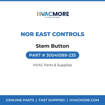 Nor East Controls Stem Button 30041089-235