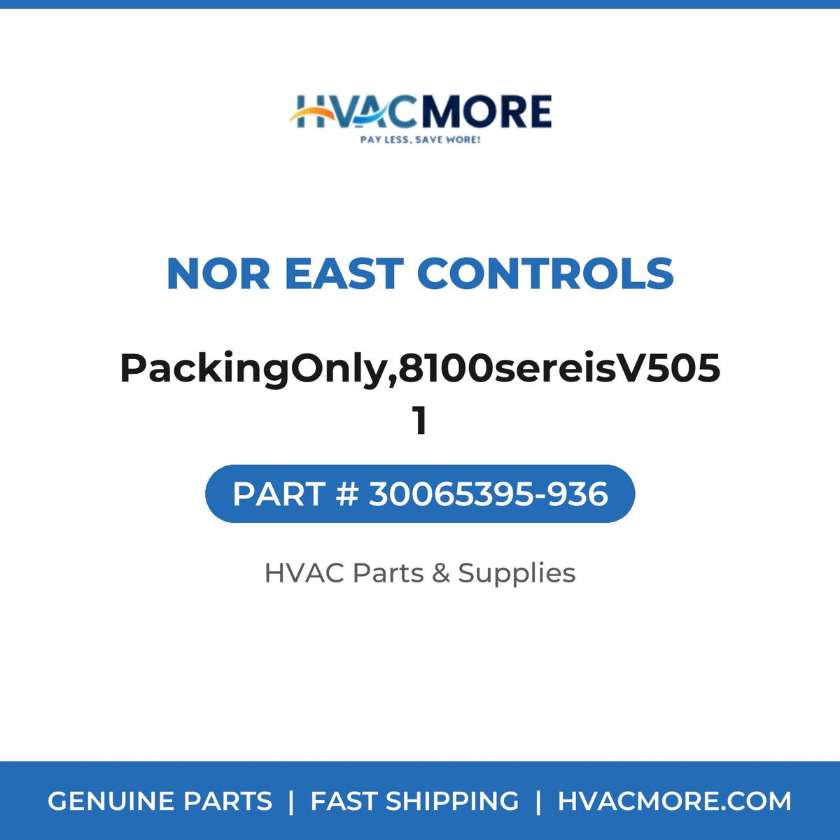 Nor East Controls PackingOnly,8100sereisV5051 30065395-936
