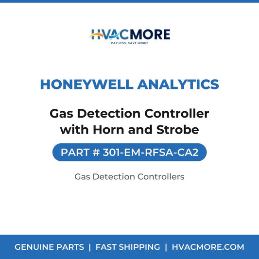 Honeywell Analytics Gas Detection Controller with Horn and Strobe 301-EM-RFSA-CA2
