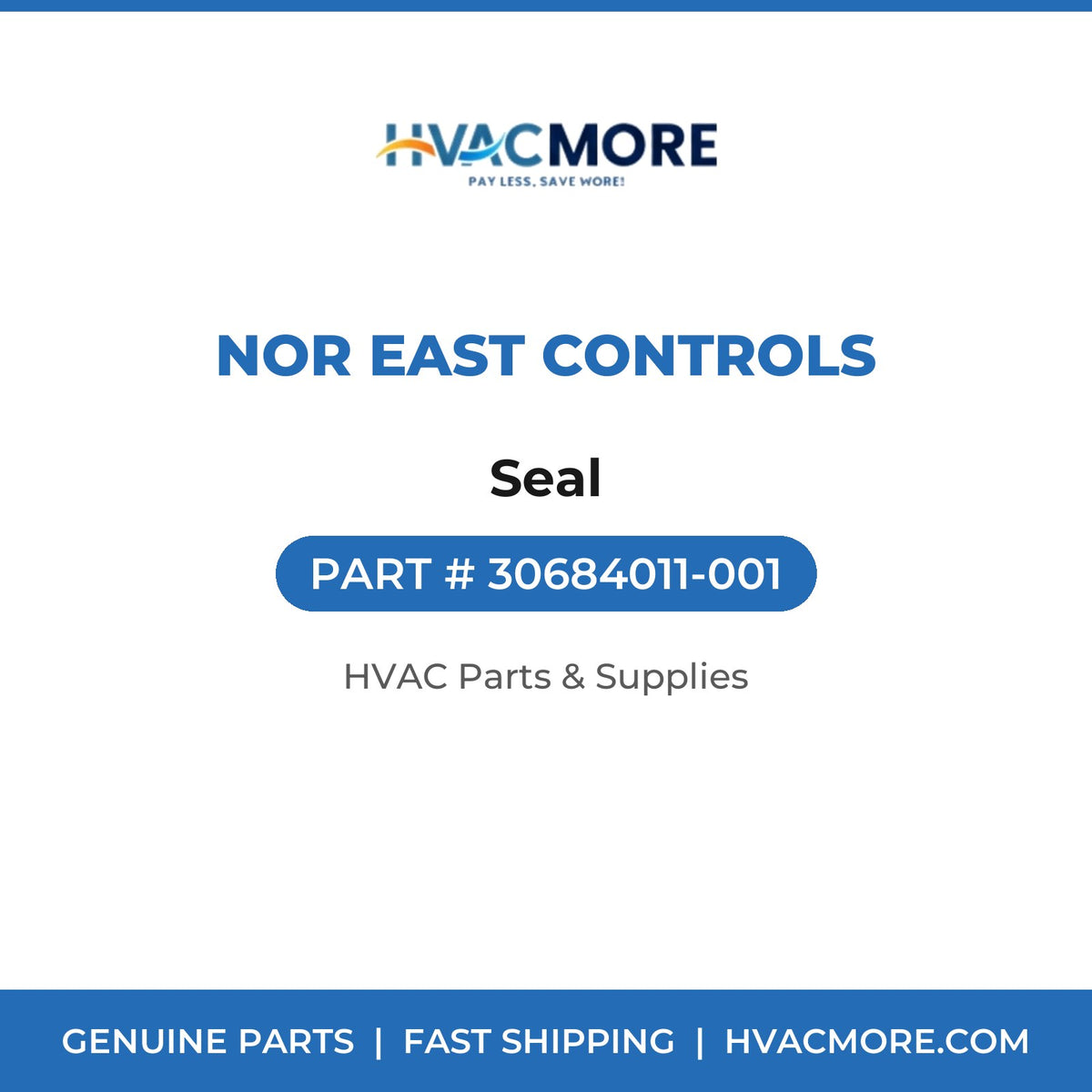 Nor East Controls Seal 30684011-001