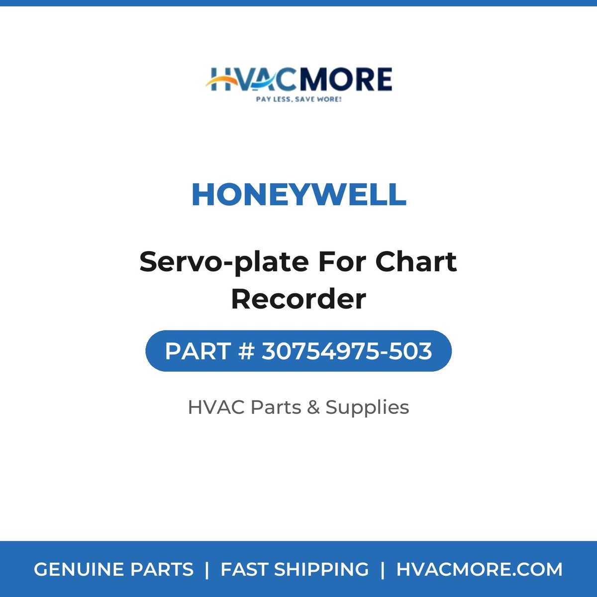 Honeywell Servo-plate For Chart Recorder 30754975-503