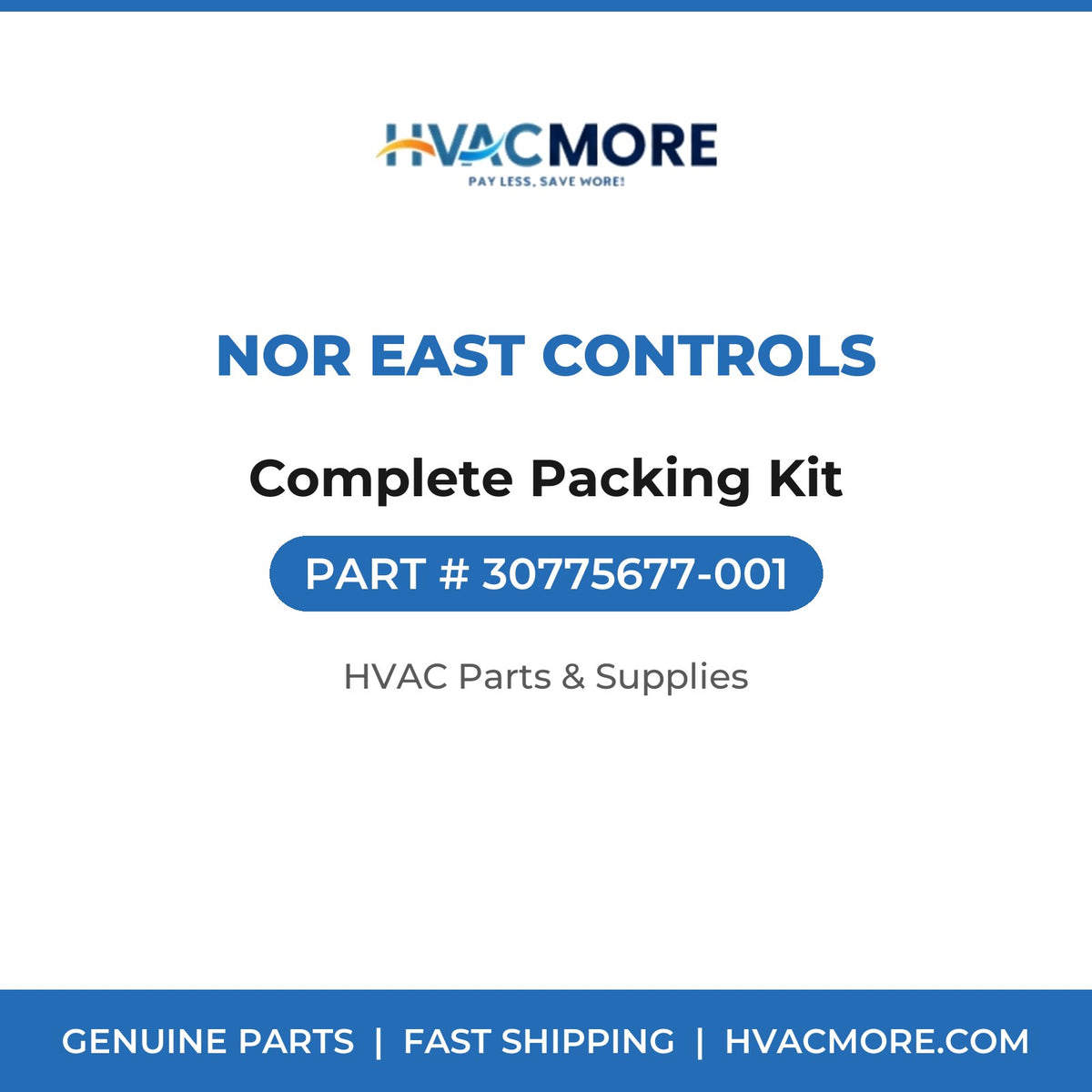 Nor East Controls Complete Packing Kit 30775677-001