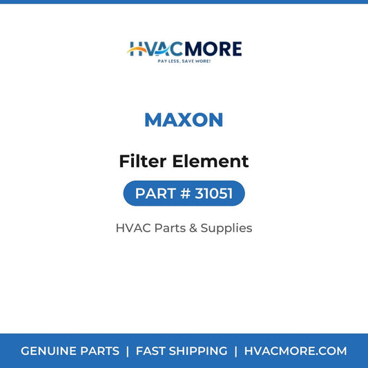Maxon Filter Element 31051