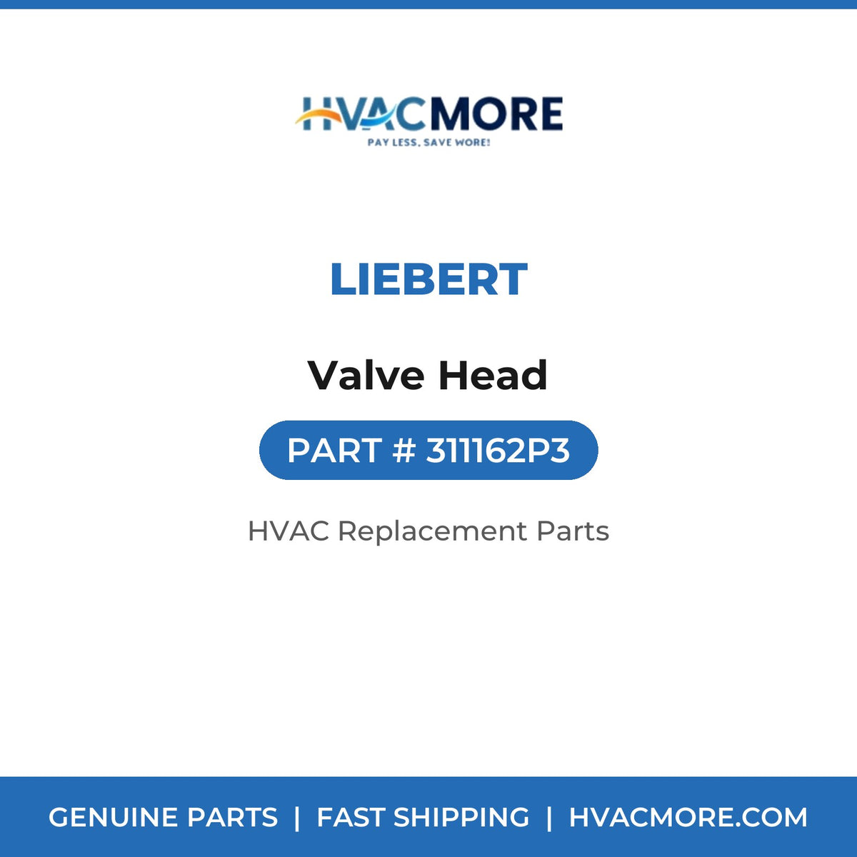 Liebert Valve Head 311162P3