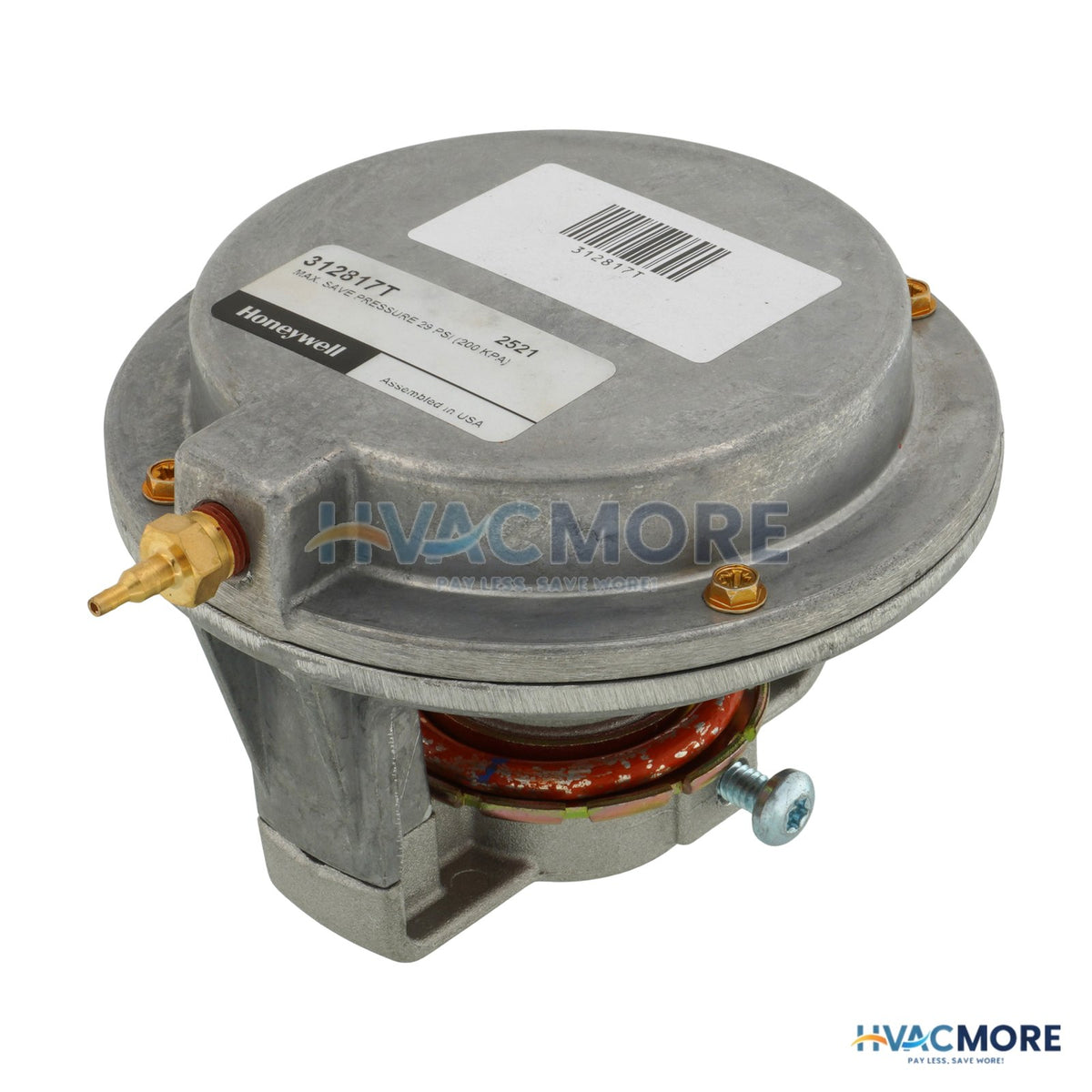 Honeywell 1/2" Actuator Assembly (3 PSI to 10 PSI) 312817T