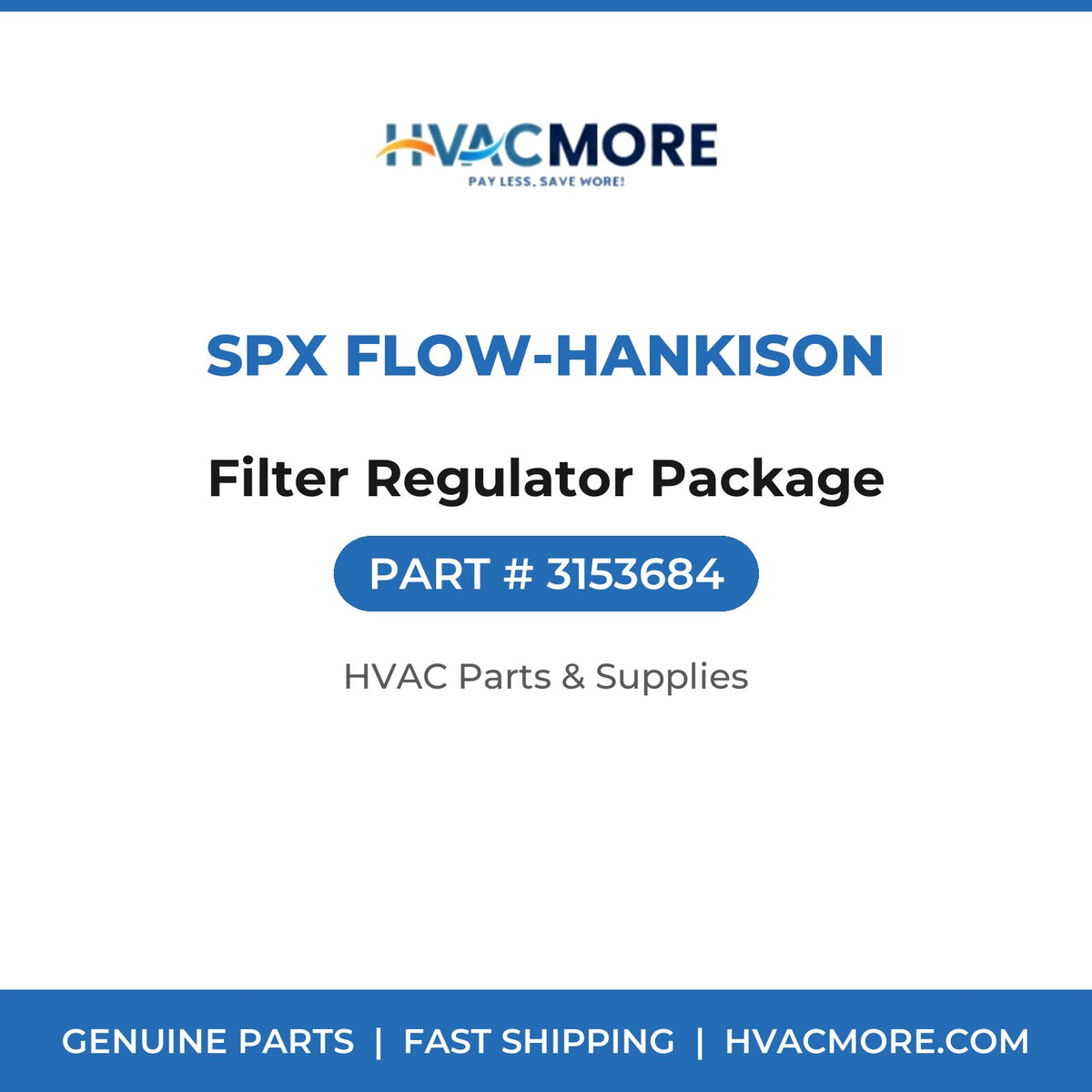 SPX Flow-Hankison Filter Regulator Package 3153684