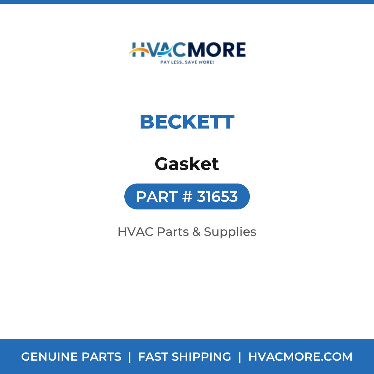 Beckett Gasket 31653