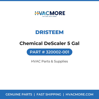 DriSteem Chemical DeScaler 5 Gal 320002-001