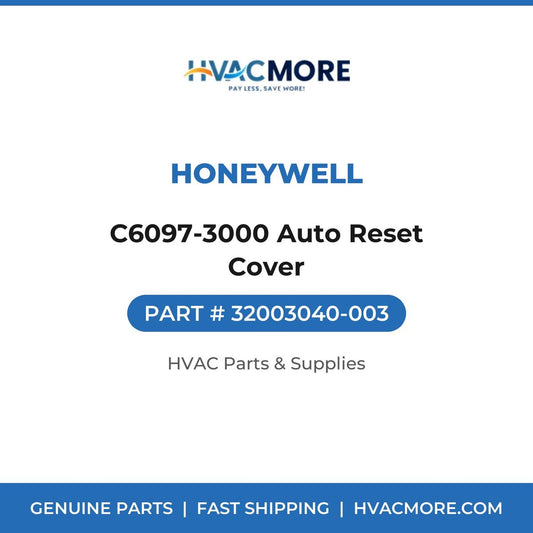 Honeywell C6097-3000 Auto Reset Cover 32003040-003