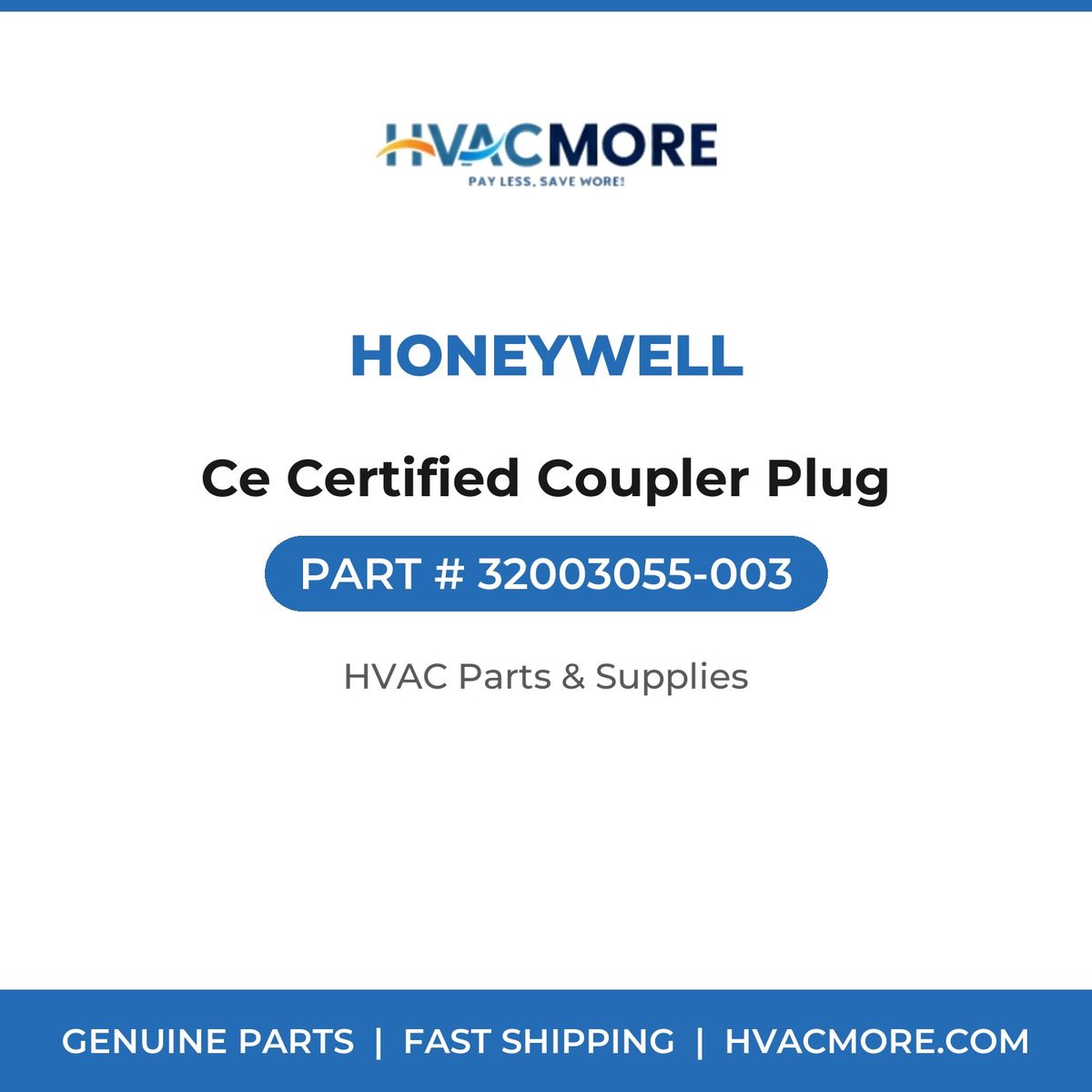 Honeywell Ce Certified Coupler Plug 32003055-003