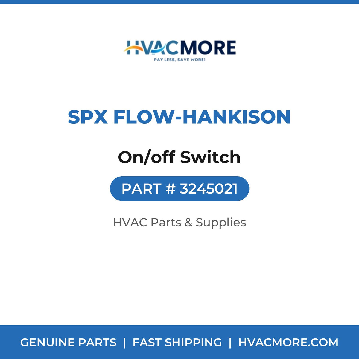 SPX Flow-Hankison On/off Switch 3245021