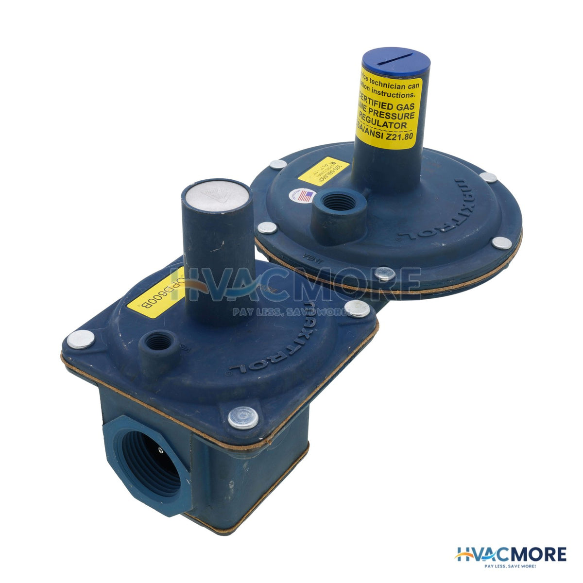 Maxitrol 1" Gas Pressure Regulator, W/ OPD 600, Imblue 325-5BL600-1